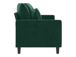 Online vidaxl Sofá de 3 lugares 180 cm veludo -escuro Verde