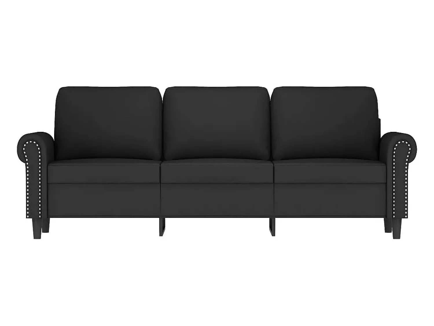 Sofá de 3 lugares 180 cm veludo PT571188^ Sofá