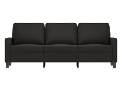 Sofá de 3 lugares 180 cm veludo PT930784^ Sofá