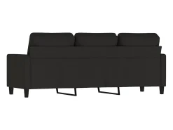 Sofá de 3 lugares 180 cm veludo PT930784^ Sofá
