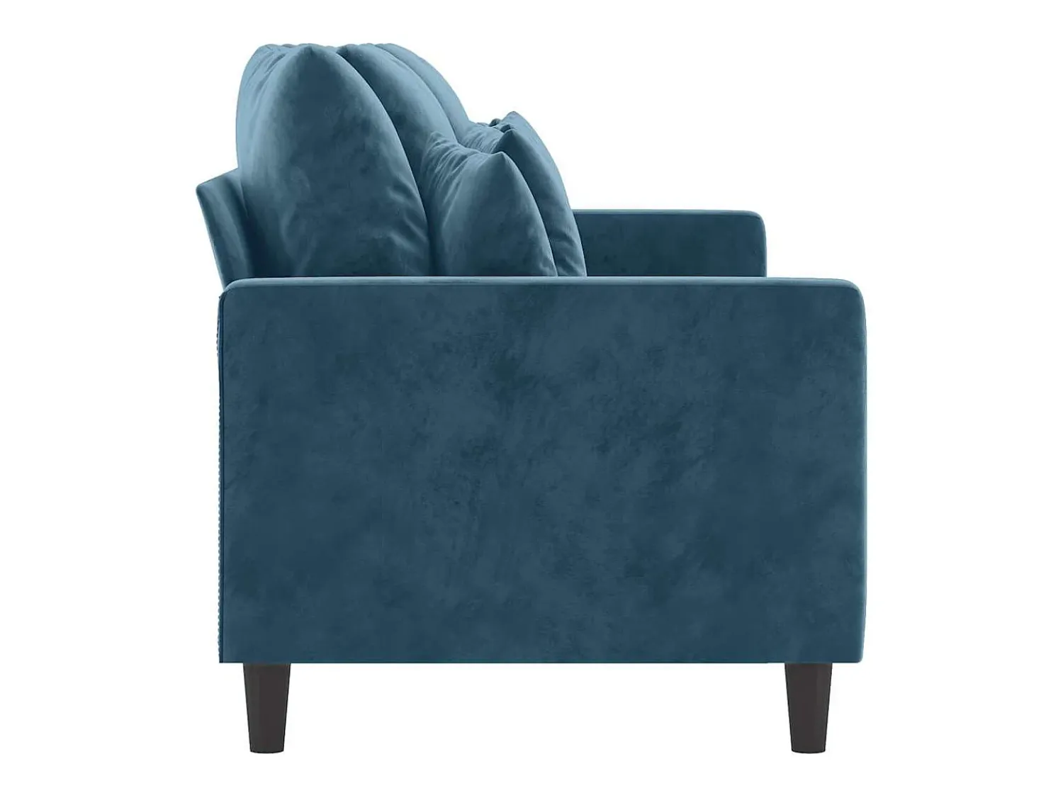vidaxl Sofá de 3 lugares 180 cm veludo^ Sofá
