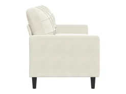 Sofá de 3 lugares 180 cm veludo cor PT297673^ Sofá