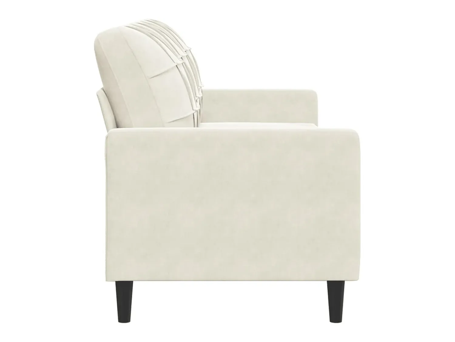 Sofá de 3 lugares 180 cm veludo cor PT297673^ Sofá