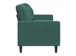 Sofá| Sofá de 3 lugares 180 cm veludo -escuro PT178718 Verde