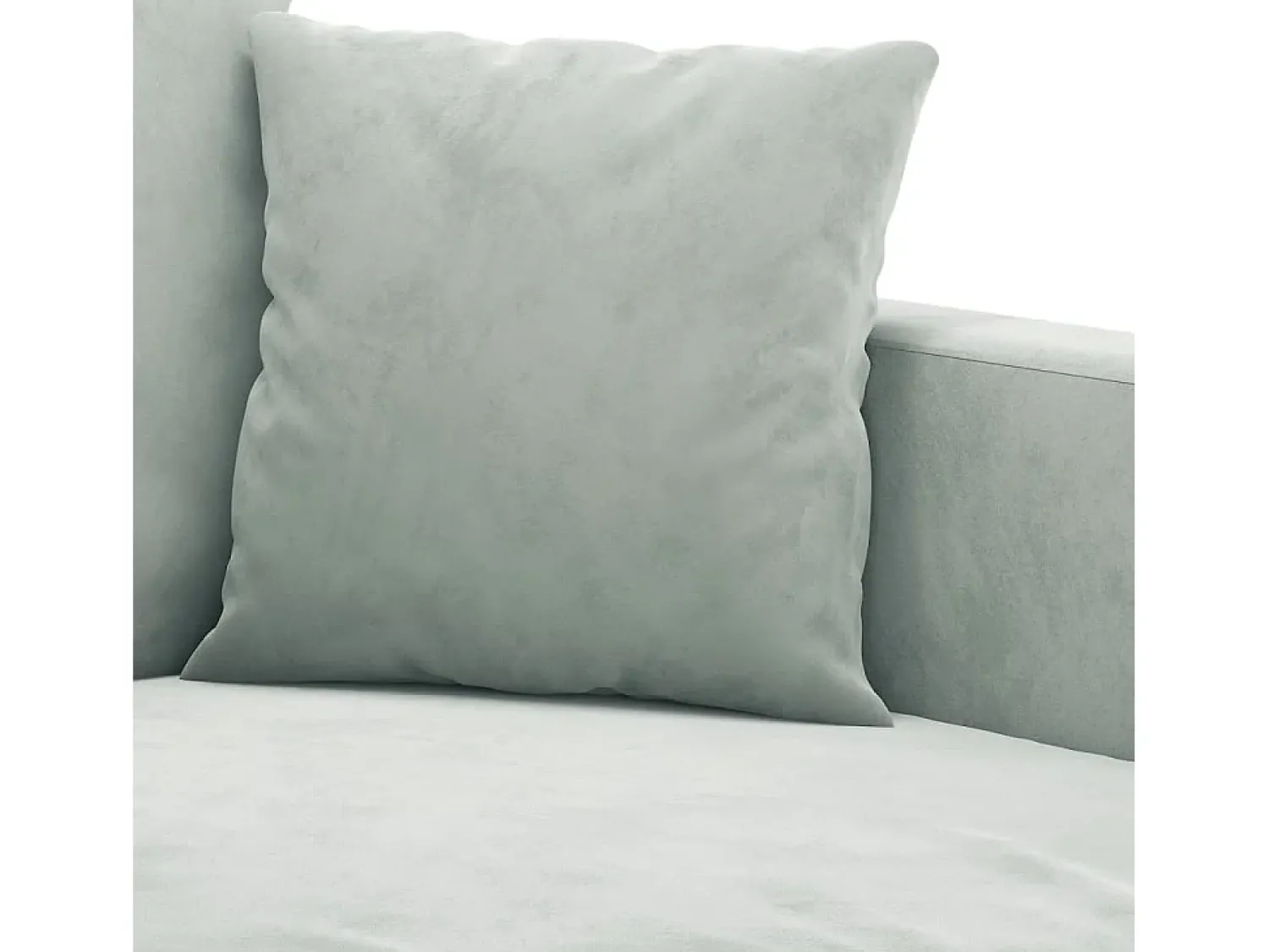 Sofá*vidaxl Sofá de 2 lugares 120 cm veludo -claro Cinzento