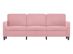 Sofá de 3 lugares 180 cm veludo PT291632^ Sofá