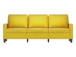 Sofá de 3 lugares 180 cm veludo PT897672^ Sofá