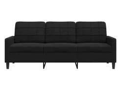 Sofá de 3 lugares 180 cm veludo PT960558^ Sofá