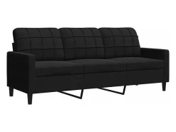 Sofá de 3 lugares 180 cm veludo PT960558^ Sofá