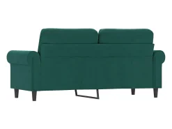 Sofá| Sofá de 2 lugares 140 cm veludo -escuro PT100822 Verde