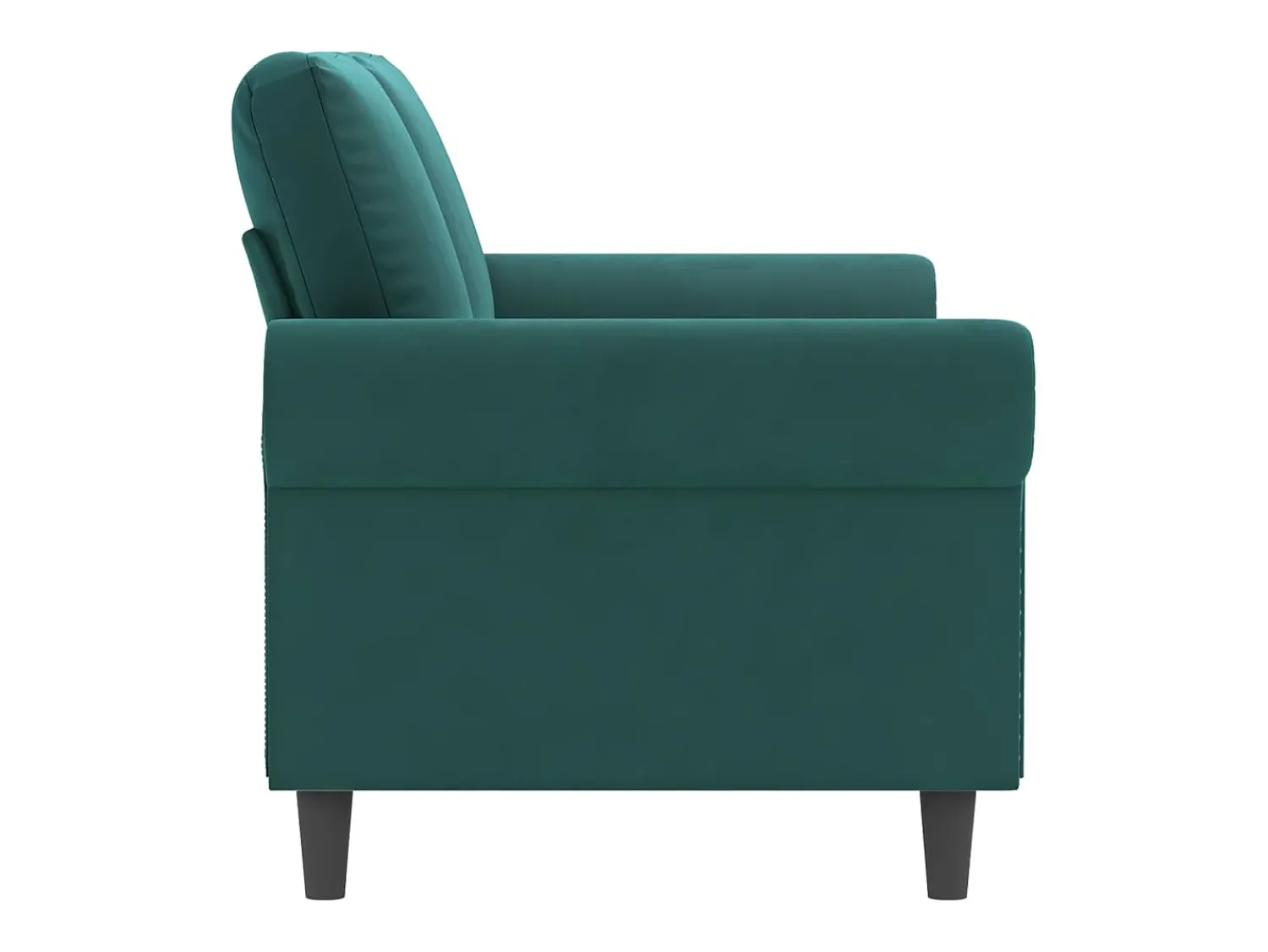 Sofá| Sofá de 2 lugares 140 cm veludo -escuro PT100822 Verde