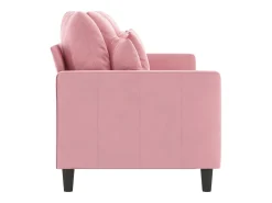 Sofá* Sofá de 3 lugares 180 cm veludo PT604223 Rosa