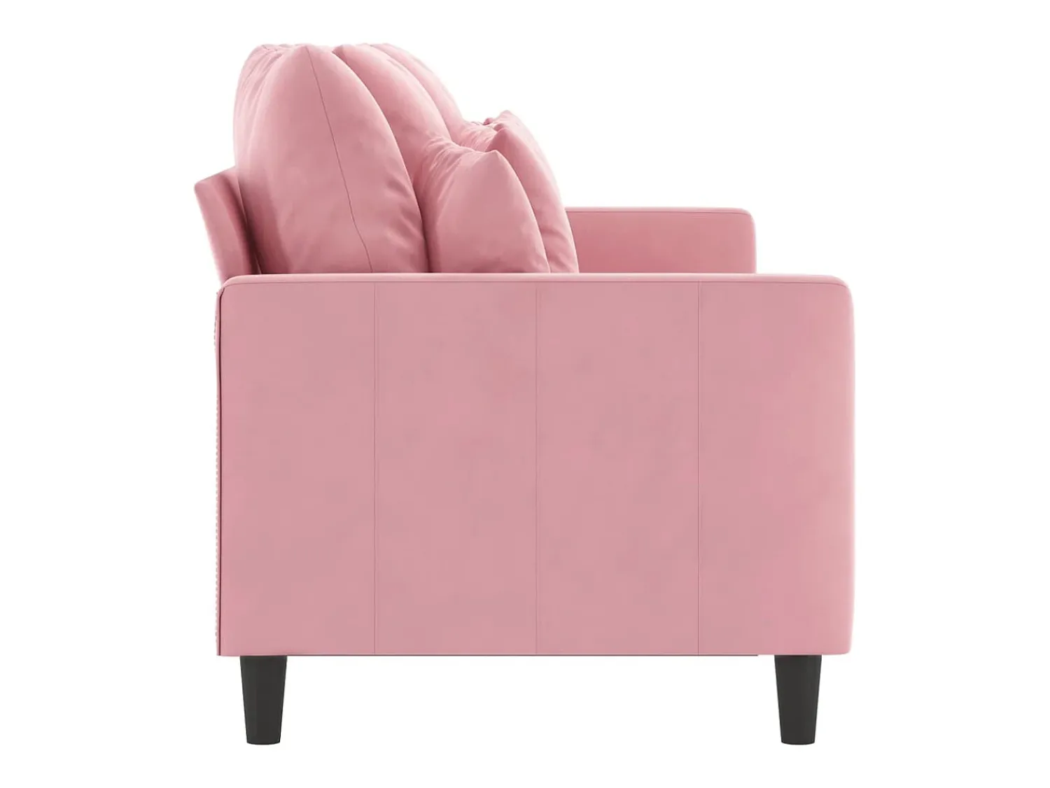 Sofá* Sofá de 3 lugares 180 cm veludo PT604223 Rosa