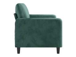 Sofá| Sofá de 2 lugares 140 cm veludo -escuro PT947195 Verde