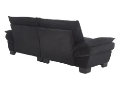 Sofá de 2 lugares - Sofá reto com almofadas - - para sala e quarto^ Sofá