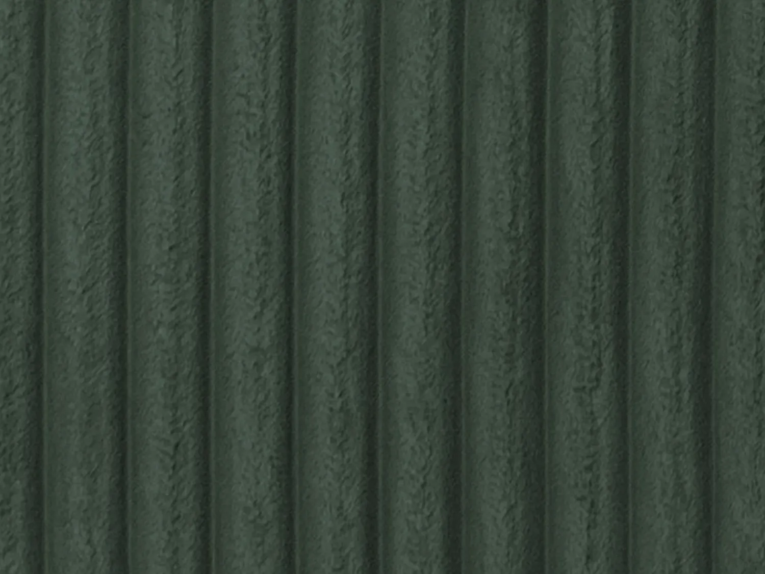 Vente-unique Sofá de 3 lugares assento profundo veludo canelado grosso verde-pinho CALAZO^ Sofá