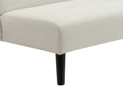 Sofá|Vente-unique Sofá de 3 lugares click-clack em tecido com mesa CLOSIPA Bege
