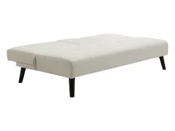 Sofá|Vente-unique Sofá de 3 lugares click-clack em tecido com mesa CLOSIPA Bege