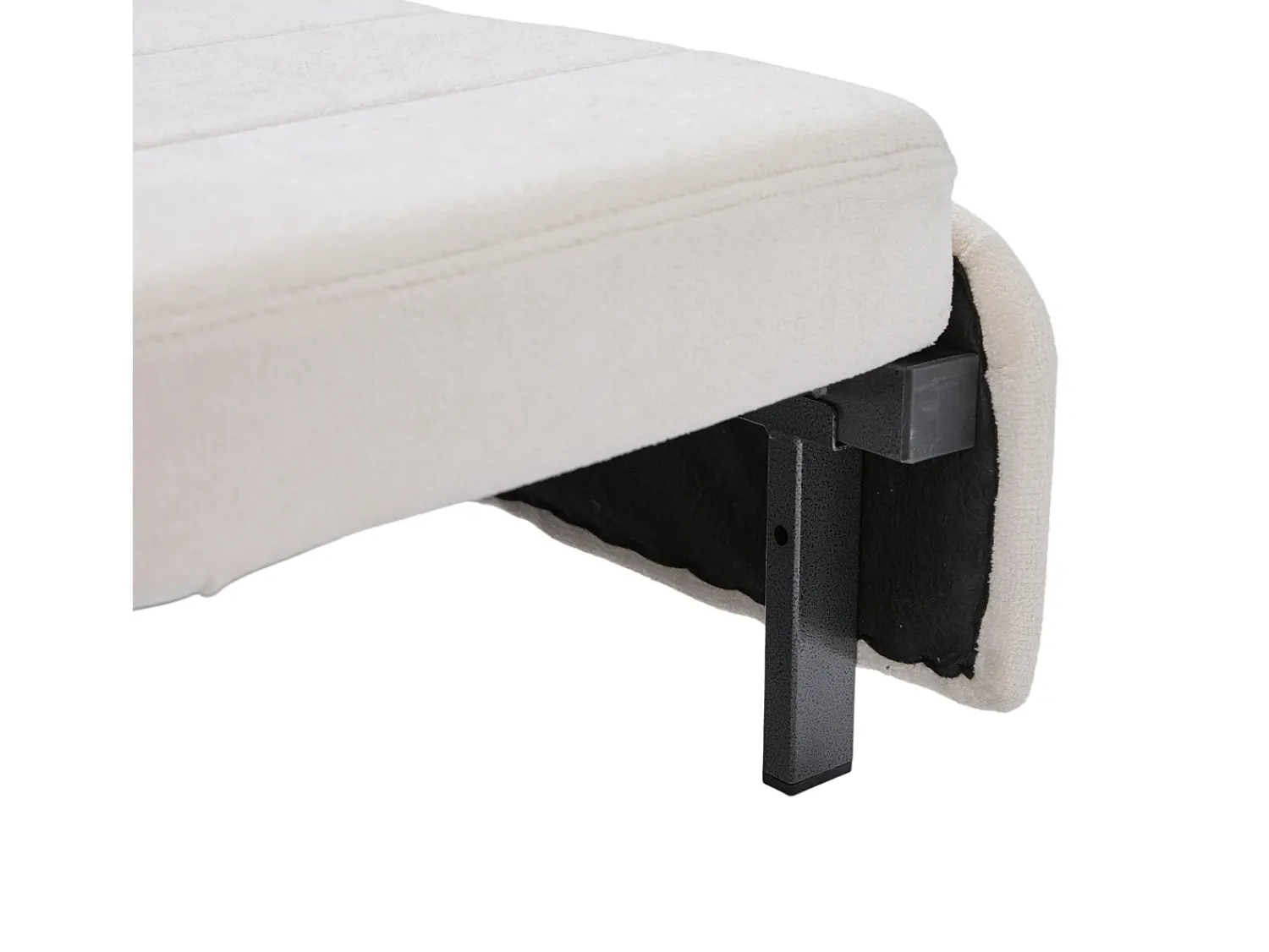 Sofá* Sofá de 2 lugares com 4 almofadas - Sofá relaxante com suporte para copos e bolsos laterais - chenille Bege