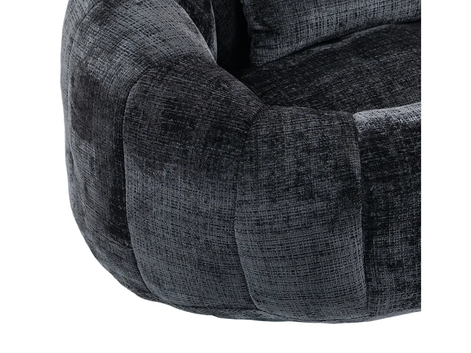 Hauss Spole Sofá de 2 lugares com almofada - Sofá para adultos e crianças - Tecido chenille^ Sofá