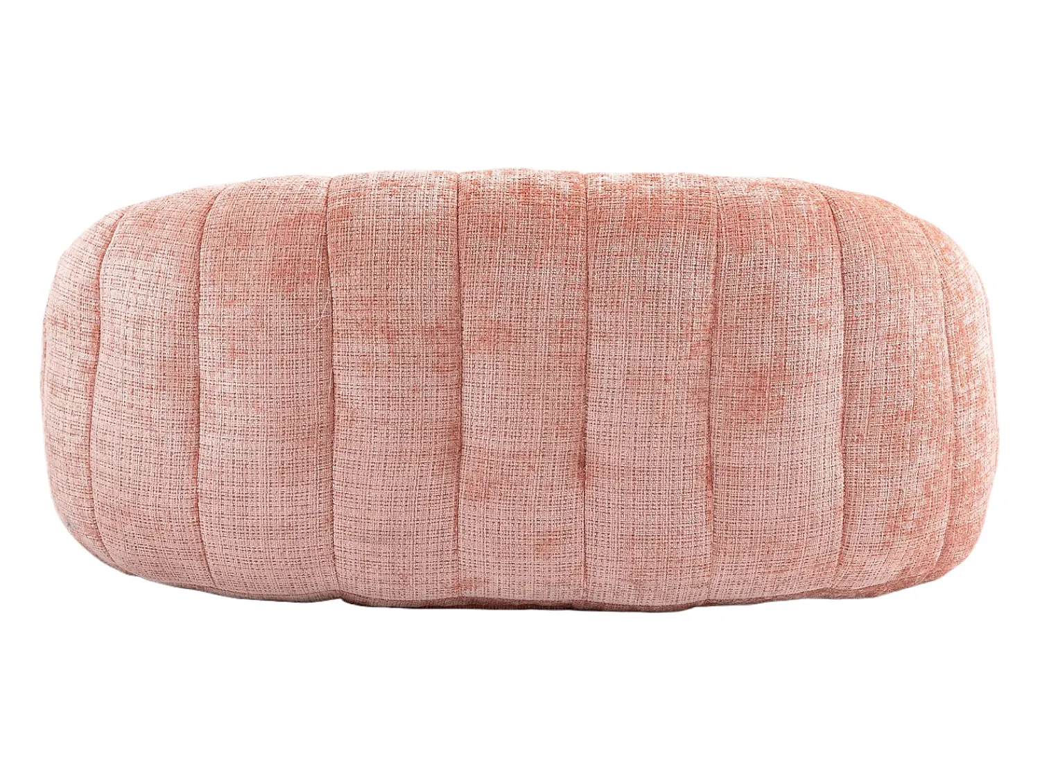 Online Hauss Spole Sofá de 2 lugares com almofada - Sofá para adultos e crianças - Tecido chenille Rosa