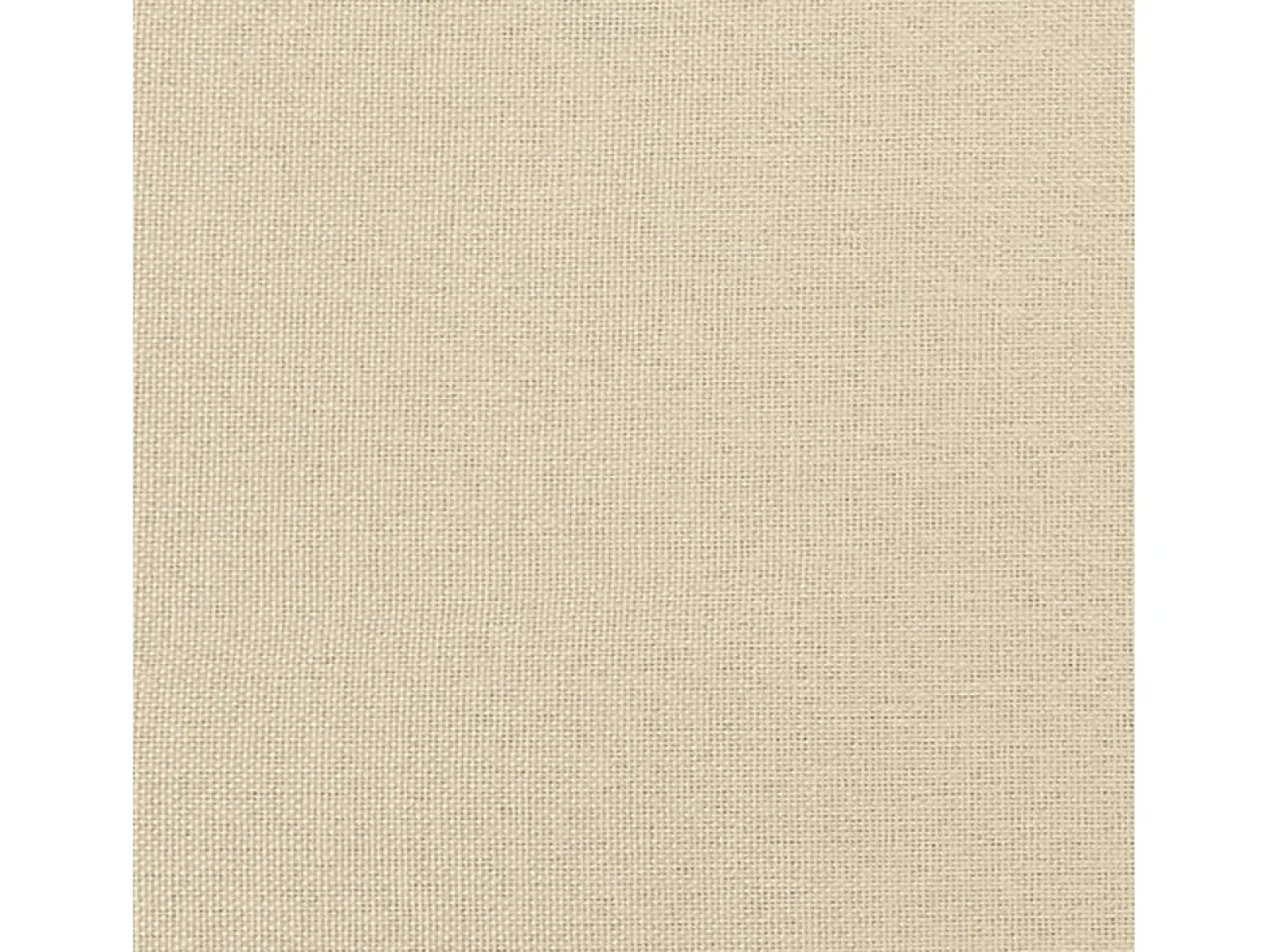 Sofá|vidaxl Sofá de 3 lugares com apoio de pés 180 cm tecido cor Creme