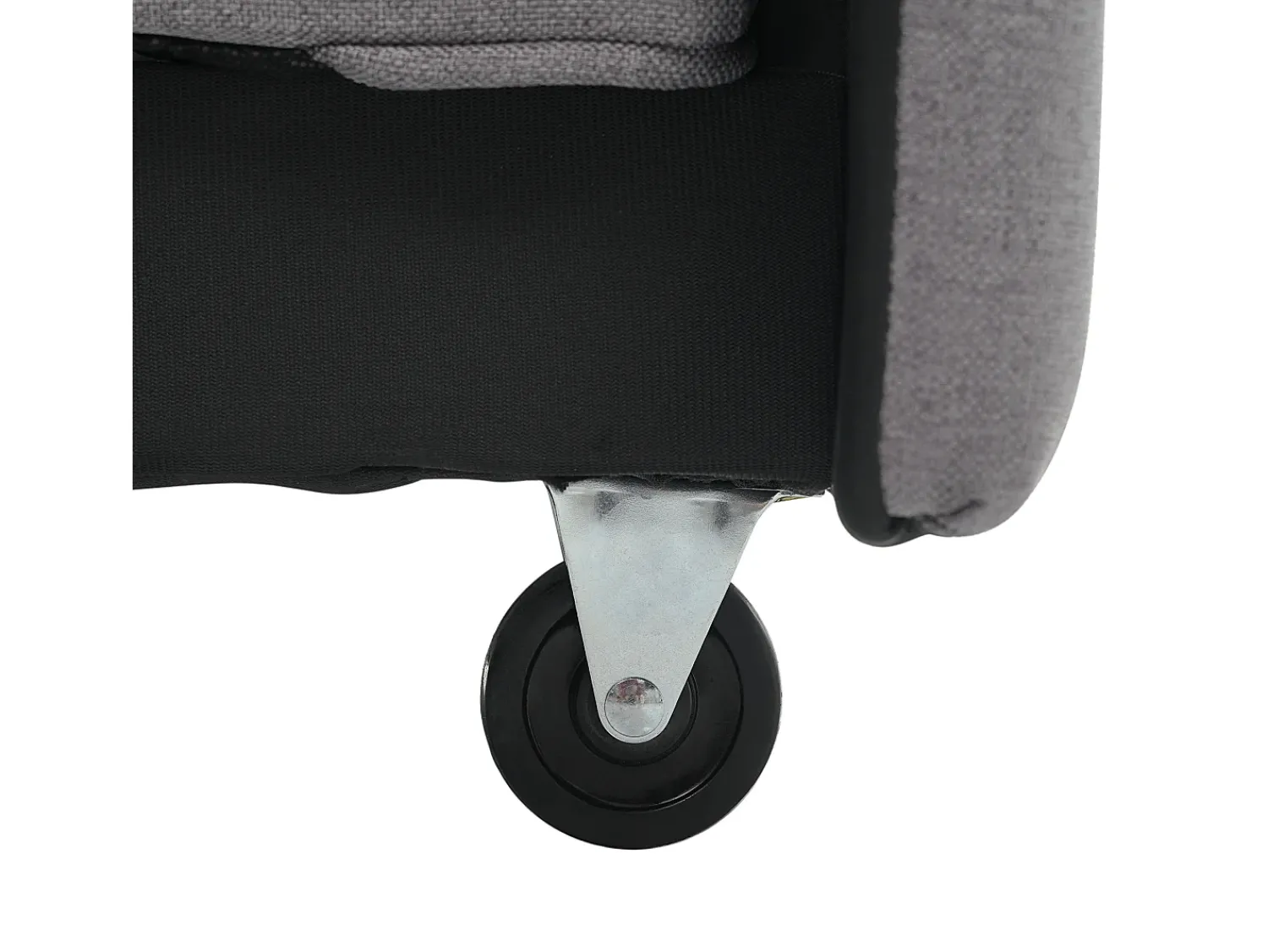 Sofá de 2 lugares com função de extensão - Sofá de relaxamento com bolsos laterais e 2 almofadas - Linho^ Sofá