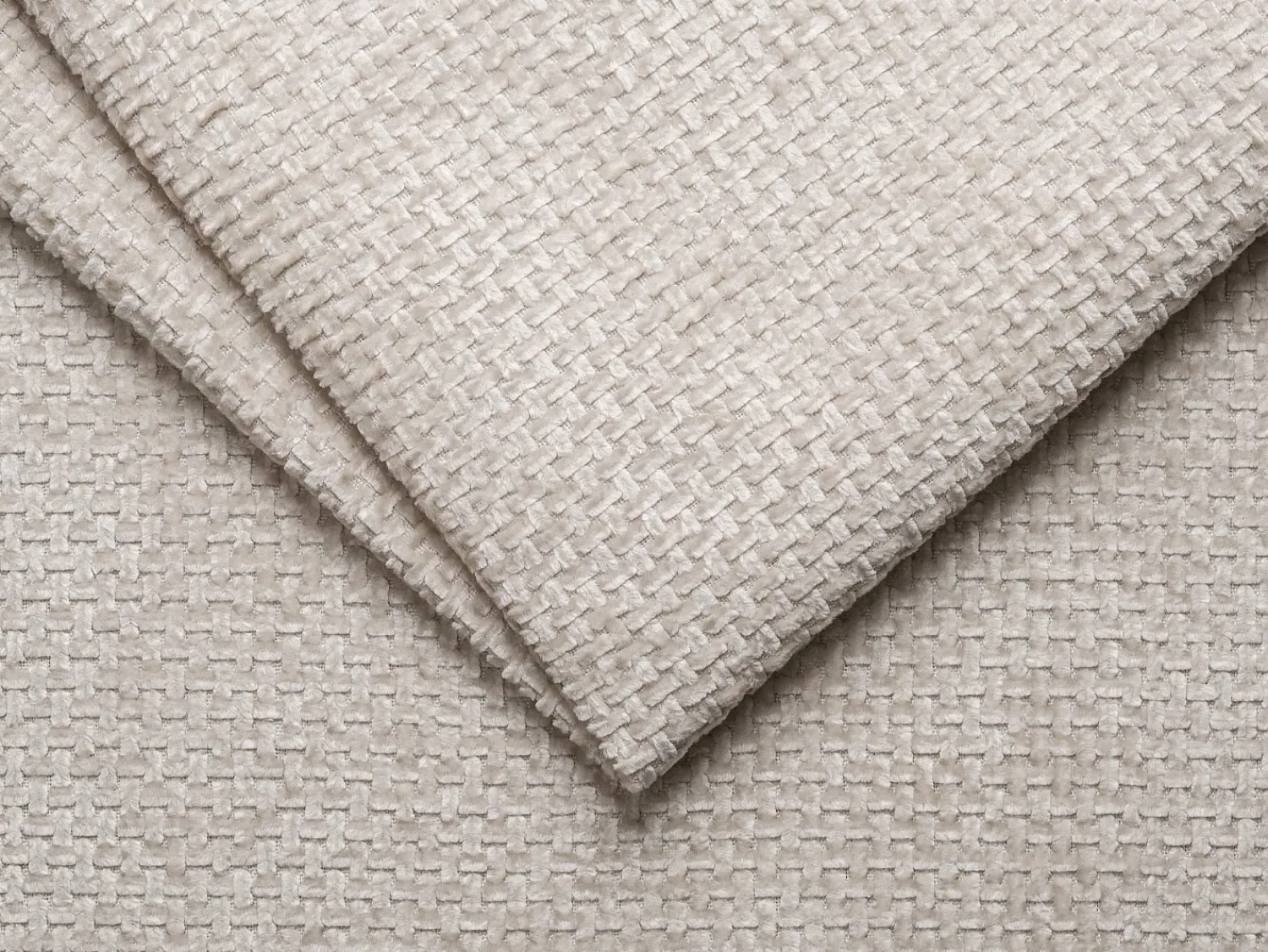 Vente-unique Sofá de 4 lugares conforto assento profundo tecido texturizado MOTINO^ Sofá