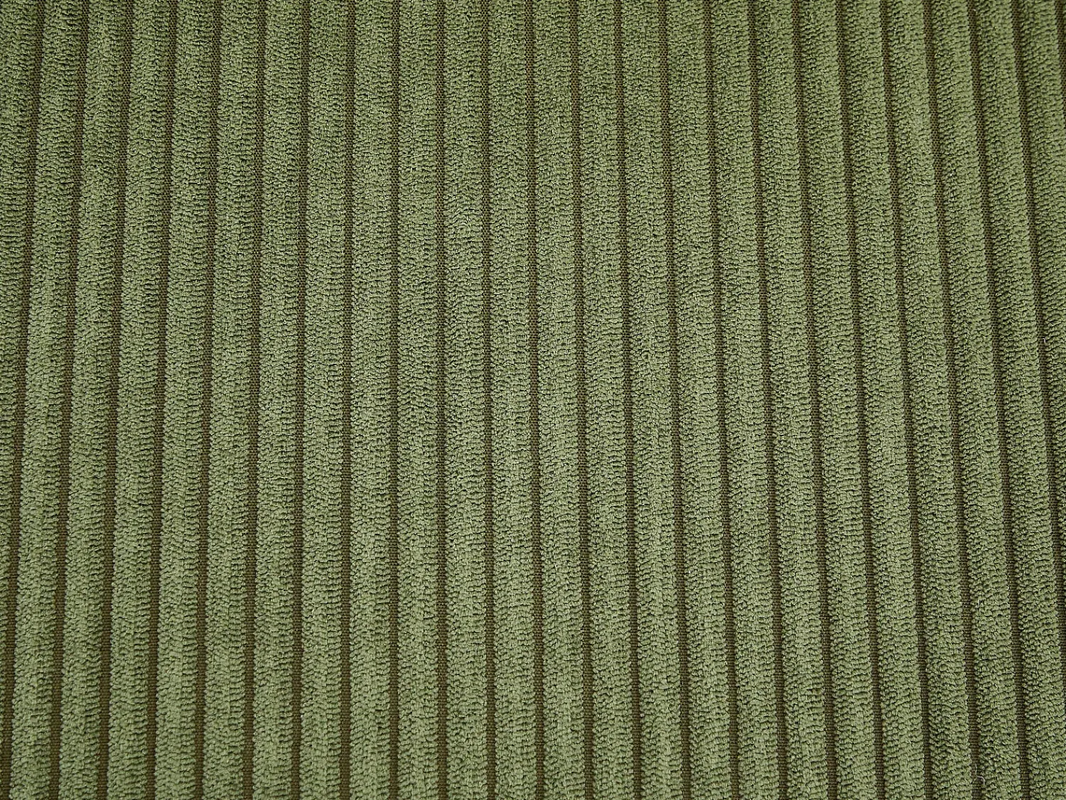Sale Vente-unique Sofá de 2 lugares conversível em veludo cotelê verde cáqui MIRTO Caqui