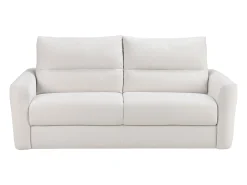 Sale Maison Céphy Sofá de 4 lugares conversível abertura rápida tecido chenille 16 cm DOVENA da Bege