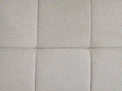 Sofá*Vente-unique Sofá de 3 lugares conversível em tecido chenille cinza claro colchão 12 cm ISISTIA Cinzento claro