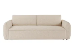 Maison Céphy Sofá de 4 lugares conversível abertura rápida em tecido chenille 16 cm SELIVO da^ Sofá