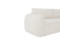 Maison Céphy Sofá de 4 lugares conversível abertura rápida em tecido chenille 16 cm SELIVO da^ Sofá