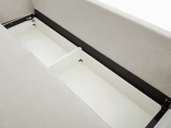 Vente-unique Sofá de 3 lugares convertível tecido com assento memória de forma SITALA^ Sofá