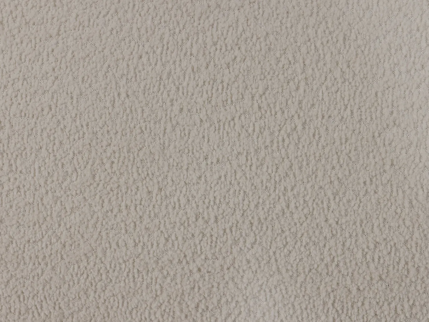 Sofá*Vente-unique Sofá de 3 lugares convertível em tecido bouclé cor creme ISSORO II Bege