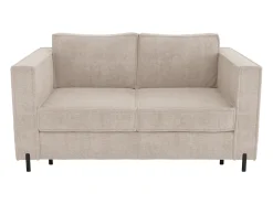 Discount Vente-unique Sofá de 3 lugares convertível abertura rápida tecido texturizado colchão 14 cm ELORYA Bege