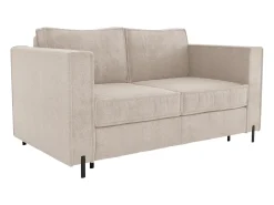 Discount Vente-unique Sofá de 3 lugares convertível abertura rápida tecido texturizado colchão 14 cm ELORYA Bege