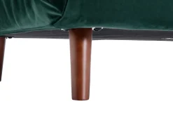 Sofá|Vente-unique Sofá de 2 lugares convertível veludo estilo habitat jovem URIBIA Verde pinho