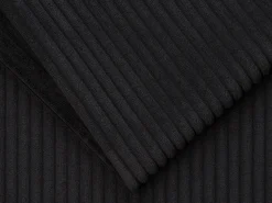 Vente-unique Sofá de 4 lugares convertível rápido em veludo canelado ripas largas - 18 cm - LORETO^ Sofá