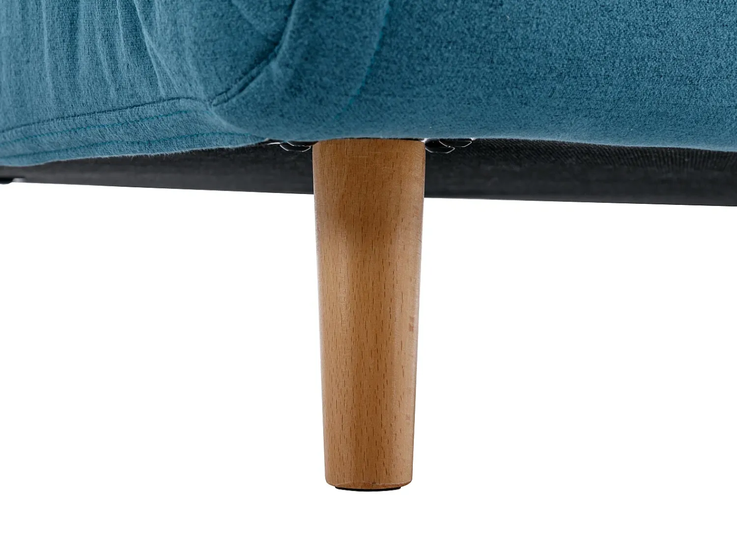 Sofá*Vente-unique Sofá de 2 lugares convertível tecido estilo habitat jovem URIBIA Azul