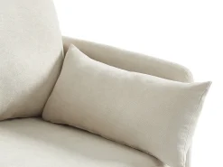 Best Vente-unique Sofá de 3 lugares convertível tecido cor GRECCO Bege