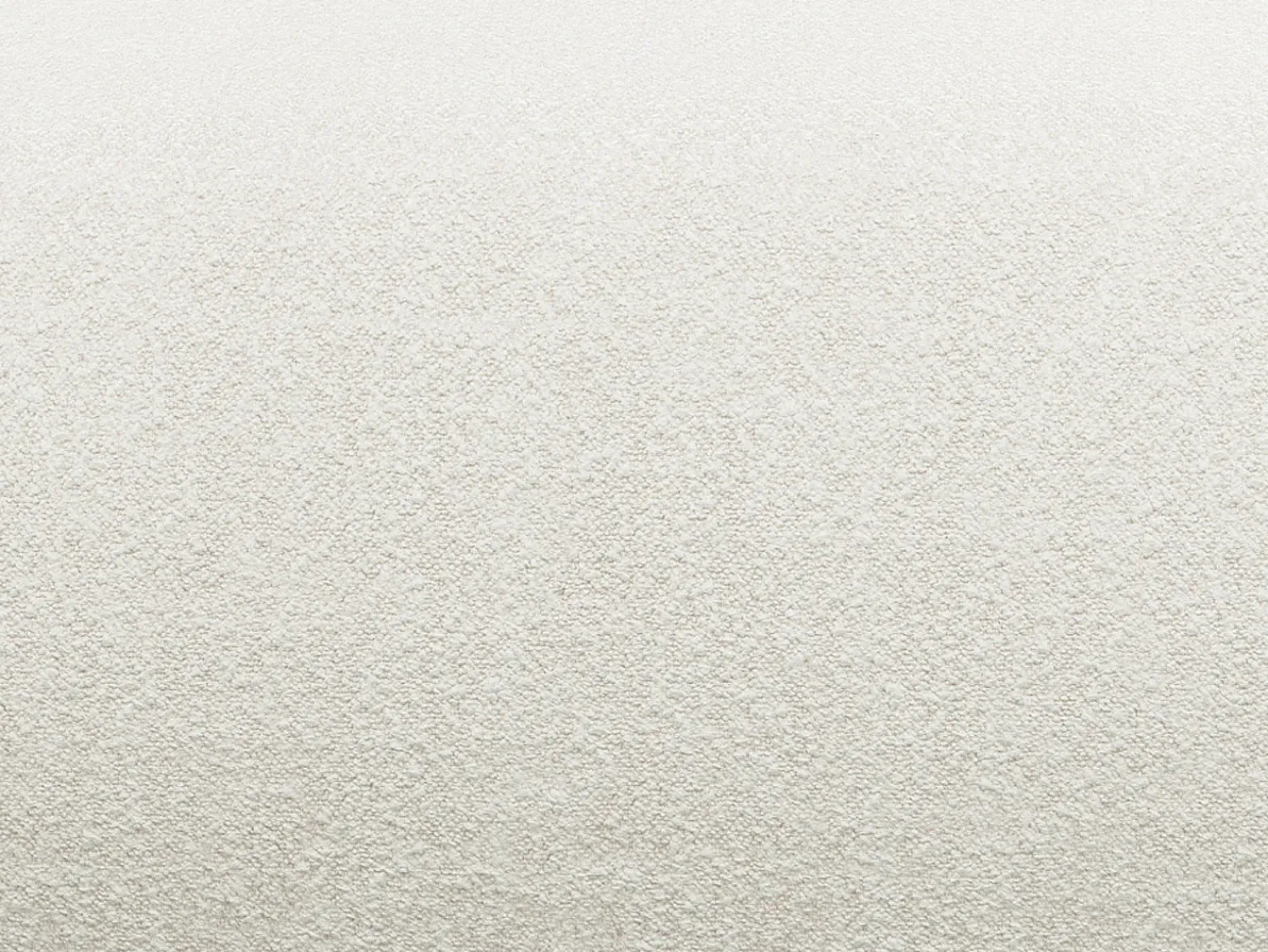 Sofá|Vente-unique Sofá de 3 lugares e pufe tecido bouclé POGNI de Maison Céphy Branco