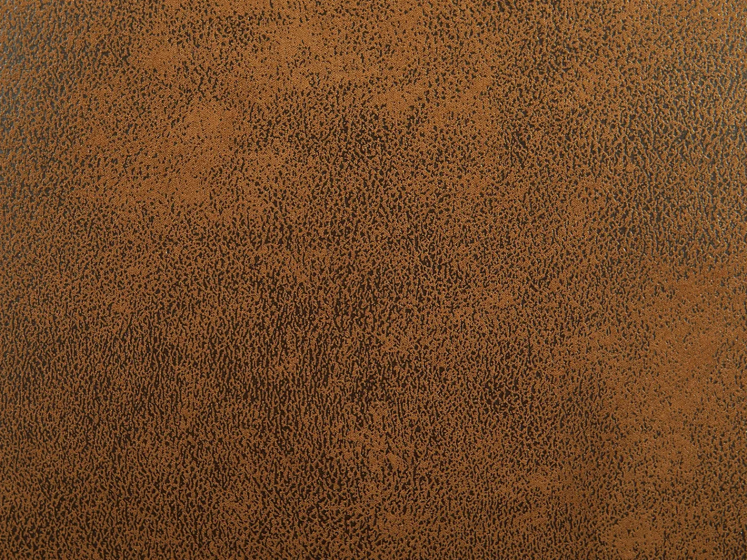 Clearance Vente-unique Sofá de 2 lugares em microfibra aspeto couro envelhecido CHESTERFIELD Castanho