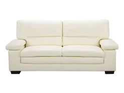 LINEA SOFA Sofá de 3 lugares em pele de búfalo atemporal MIMAS II^ Sofá