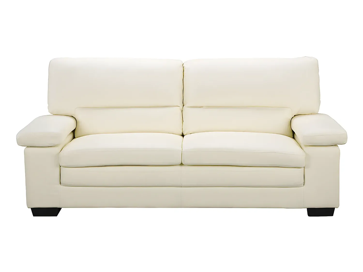 LINEA SOFA Sofá de 3 lugares em pele de búfalo atemporal MIMAS II^ Sofá