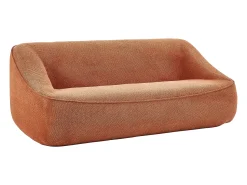 Vente-unique Sofá de 3 lugares em tecido texturizado design KIREBA^ Sofá