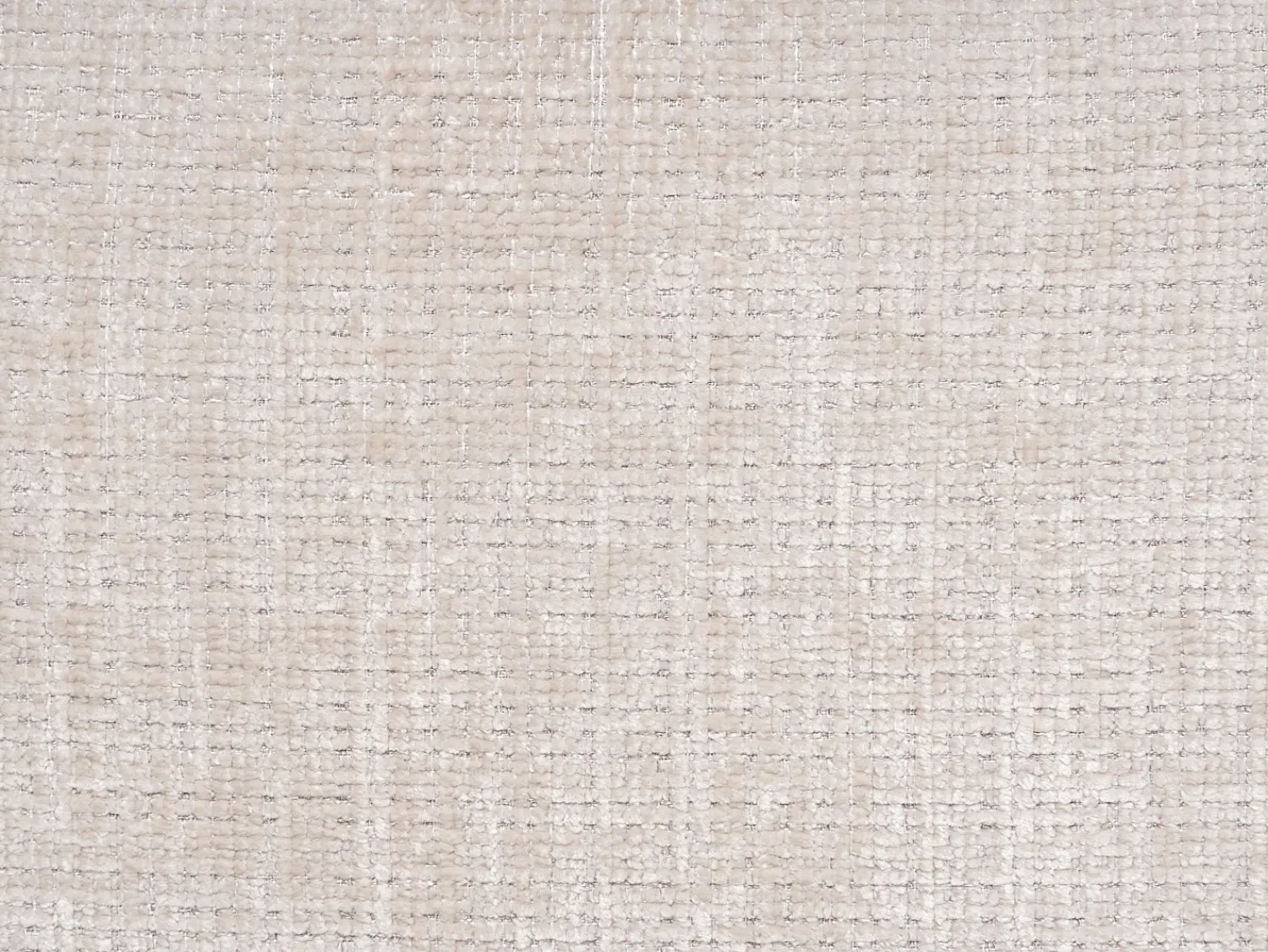 Sofá|Vente-unique Sofá de 3 lugares em tecido chenille cor BELADON Bege