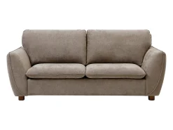Sofá|Vente-unique Sofá de 3 lugares em tecido de cor MENARDIA Taupe