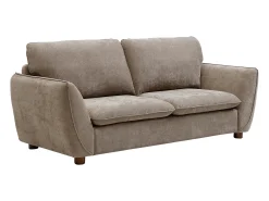 Sofá|Vente-unique Sofá de 3 lugares em tecido de cor MENARDIA Taupe