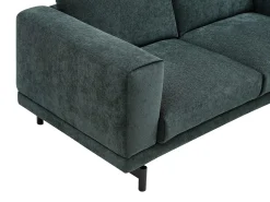 Sofá*Vente-unique Sofá de 2 lugares em tecido chenille de cor DEMBOLA Verde